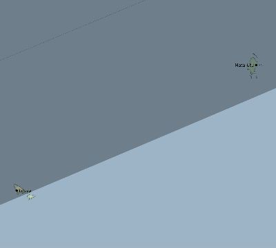 Map of the eclipse path across Wallis and Futuna on 07/13/2819
