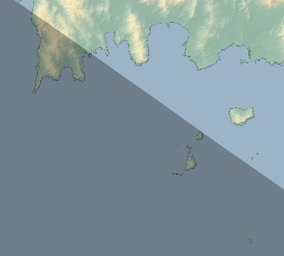 Map of the eclipse path across Australia on 12/26/2820