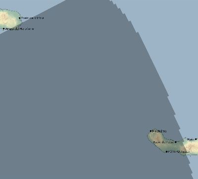 Map of the eclipse path across Portugal on 11/25/2831