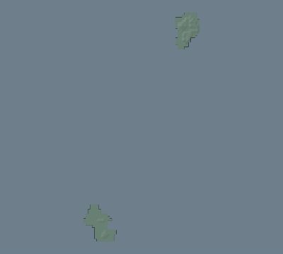 Map of the eclipse path across Jamaica on 06/22/2848