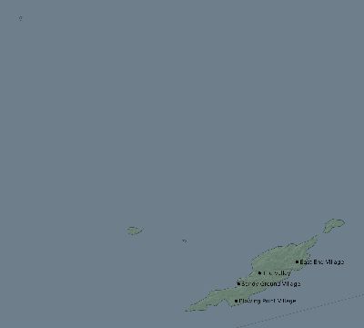 Map of the eclipse path across Anguilla on 02/28/2864