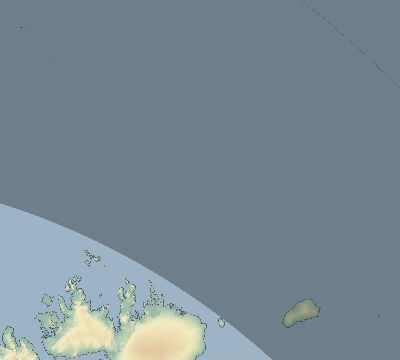 Map of the eclipse path across Svalbard and Jan Mayen on 07/24/2875
