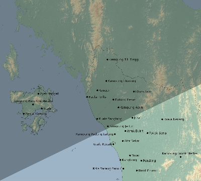 Map of the eclipse path across Malaysia on 01/07/2885