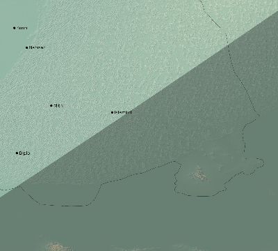 Map of the eclipse path across Pakistan on 12/27/2885