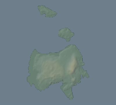 Map of the eclipse path across Saint Helena, Ascension and Tristan da Cunha on 02/07/2893