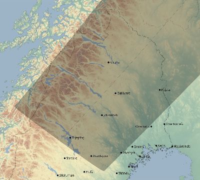 Map of the eclipse path across Sweden on 08/03/2893