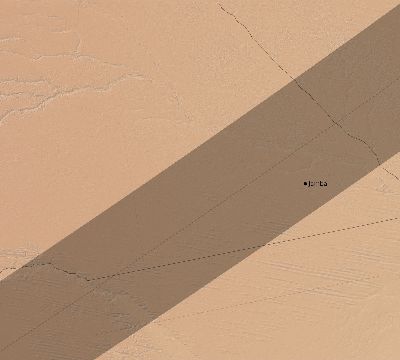 Map of the eclipse path across Angola on 04/01/2899