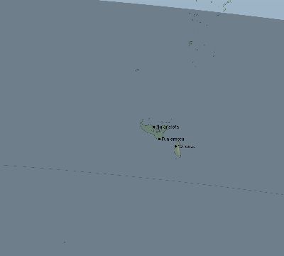 Map of the eclipse path across Tonga on 09/15/2900