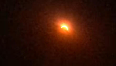 Photo of the solar eclipse of 08/12/2026 by Jannik Schneider