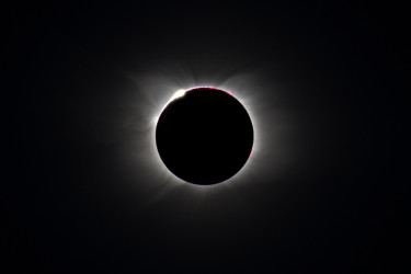 Photo of the solar eclipse of 12/04/2021 by Andreas Möller