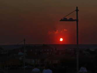 Photo of the solar eclipse of 08/12/2026 by Sam Sham