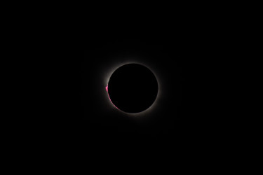 Photo of the solar eclipse of 08/12/2026 by Giulio Macrì