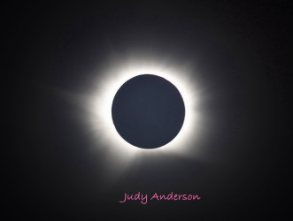 Photo of the solar eclipse of 08/12/2026 by Judy Anderson