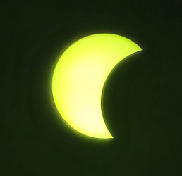 Photo of the solar eclipse of 08/12/2026 by Jane Lappin