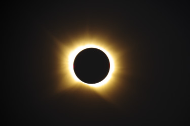 Photo of the solar eclipse of 08/12/2026 by Antonio Melandri