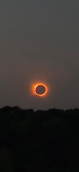 Photo of the solar eclipse of 08/12/2026 by Ian Mercer