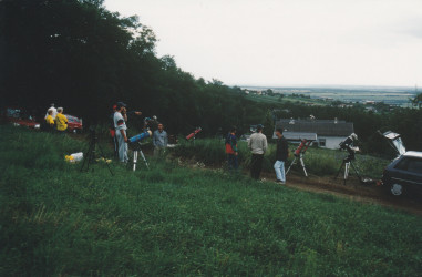 Photo of the solar eclipse of 08/11/1999 by Simone Bolzoni