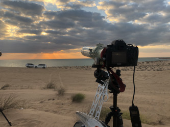 Photo of the solar eclipse of 12/26/2019 by Halda Mohammed