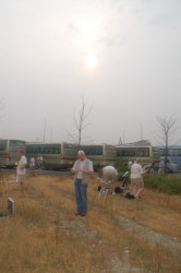 Photo of the solar eclipse of 07/22/2009 by Pierre Arpin