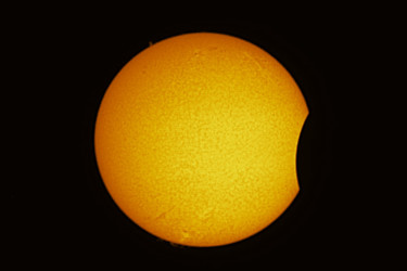 Photo of the solar eclipse of 09/01/2016 by Oscar Martín Mesonero