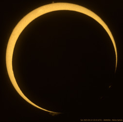Photo of the solar eclipse of 10/14/2023 by Marcio Spinola