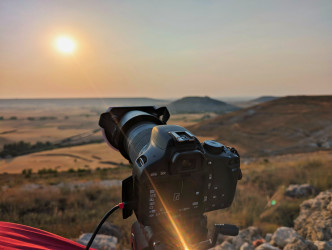 Photo of the solar eclipse of 08/12/2026 by Loic Thiebaut