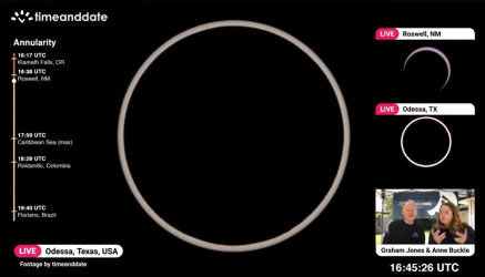 Photo of the solar eclipse of 10/14/2023 by Inma Eclipses