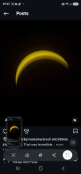 Photo of the solar eclipse of 04/08/2024 by Jane Lappin