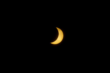 Photo of the solar eclipse of 04/08/2024 by Antonio Melandri