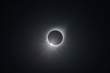Photo of the solar eclipse of 07/02/2019 by Oscar Martín Mesonero