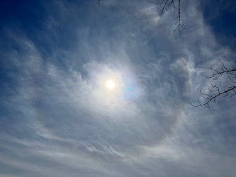 Photo of the solar eclipse of 04/08/2024 by Pierre Arpin