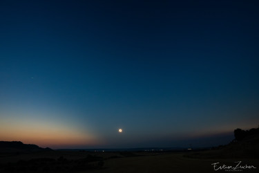 Photo of the solar eclipse of 08/12/2026 by Evan Zucker