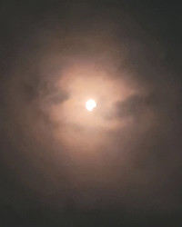 Photo of the solar eclipse of 10/14/2023 by Ana Rita Silva