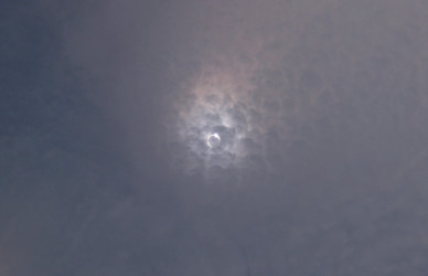Photo of the solar eclipse of 07/22/2009 by Oscar Martín Mesonero