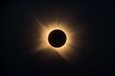 Photo of the solar eclipse of 08/12/2026 by Gwenael Blanck