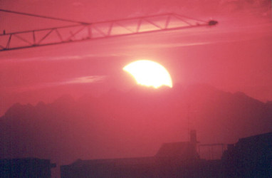 Photo of the solar eclipse of 05/31/2003 by Simone Bolzoni