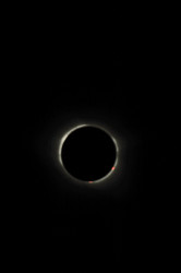 Photo of the solar eclipse of 08/21/2017 by Pierre Arpin