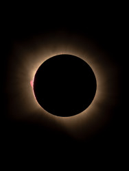 Photo of the solar eclipse of 08/12/2026 by Gwenael Blanck