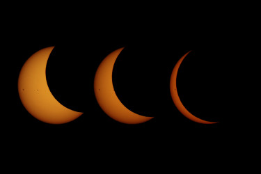 Photo of the solar eclipse of 08/12/2026 by Simone Bolzoni