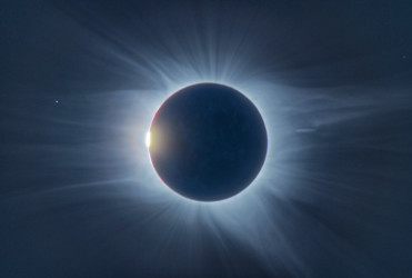 Photo of the solar eclipse of 07/11/2010 by Oscar Martín Mesonero