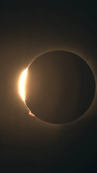 Photo of the solar eclipse of 08/12/2026 by Julien Renaud