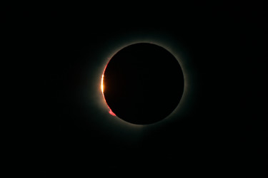 Photo of the solar eclipse of 08/12/2026 by Simone Bolzoni