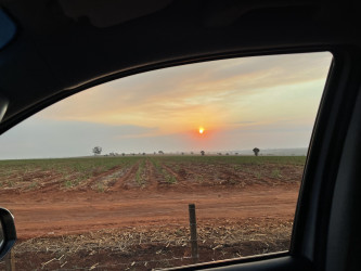 Photo of the solar eclipse of 10/02/2024 by Marcio Spinola