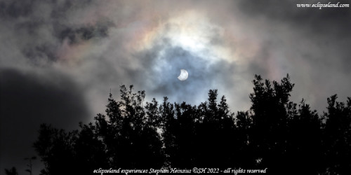 Photo of the solar eclipse of 10/25/2022 by Stephan Heinsius
