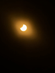 Photo of the solar eclipse of 03/29/2025 by Alejandro Arroyo