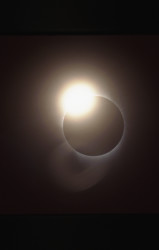 Photo of the solar eclipse of 11/03/1994 by Pierre Arpin