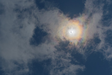 Photo of the solar eclipse of 12/14/2020 by Andreas Möller