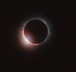 Photo of the solar eclipse of 02/26/1979 by Pierre Arpin