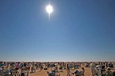 Photo of the solar eclipse of 03/29/2006 by Alan Dyer