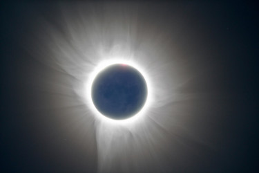 Photo of the solar eclipse of 03/09/2016 by Oscar Martín Mesonero